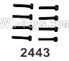 Wltoys 104020 Parts 104003.2443 Hex Socket Cap Screws 2.5X14HM D4.5 Group.