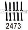Wltoys 104020 Parts 104003.2473 Pan Head Hexagon Socket Screws 3X16TM D5.5 Group.