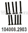 Wltoys 104020 Parts 104008.2903 Pan Head Hexagon Socket Screws 3X20TM D5.5 Group.