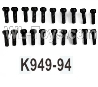 Wltoys 104020 Parts K949-94 Hex Socket Cap Machine Screws M2X6 Group.