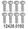 Wltoys 104020 Parts 12428.0102 Phillips Pan Head Screws 2.5X10 PM Group.