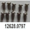 Wltoys 104020 Parts 12628.0797 Phillips Round Head Machine Screws 2.5X6PM D4 Group.