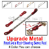 Wltoys 104020 Upgrade Metal Parts Front Axle Rod-Metal Steering Servo Rod.Total 2pcs. 4 Color you can choose.