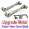 Wltoys 104020 Upgrade Metal Parts Front Drive Shaft and Rear Drive Shaft.
