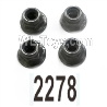 Wltoys 104020 Parts 104019.2278 M4 Flange Lock Nut -With Teeth.
