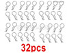 Wltoys 104072 32pcs Clips,R-Clips,104072 RC Car body Clips.RC Body clipss.K939-49.