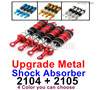Wltoys 104072 Upgrade Parts Metal Shock Absorber damper.104072.2104 + 2105.4 Color you can choose.