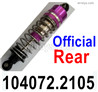 Wltoys 104072 Force Front Shock Absorber Damper.104072.2105.