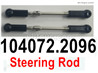 Wltoys 104072 Steering Rod.104072.2096.Total 2pcs.