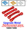 Wltoys 104072 Upgrade Parts Metal Reinforcement piece for the Front and Rear Swing Arm.1889 + 1890.