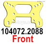 Wltoys 104072 Front Shock absorber board.104072.2088.