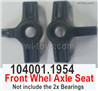 Wltoys 104072 Front Whel Axle Seat without Bearins.104001.1954.Total 2pcs.