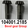 Wltoys 104072 Bevel Gear.104001.2185.Total 2 Set.