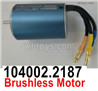Wltoys 104072 Brushless motor.104002.2187 .