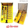 Wltoys 104072 Screws Driver.45-IN-1 Package.