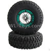 Wltoys 10428-C2 Whole wheel unit(1pcs)-(Inlucde the Wheel Hub,Tire lether,Tire positioning ring)-(Diameter-110mm,Thickness-35mm,12mm hexagonal engagement)