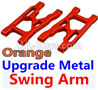 Wltoys 10428-C2 K949-09 Upgrade Metal Swing Arm-Orange-2pcs
