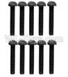 Wltoys 10428-C2 A929-75 Pan head inner hexagon Screws-M3X10-Black zinc plated(10PCS)