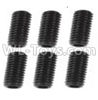 Wltoys 10428-C2 A929-85 Jimi screws-M3X8-Black zinc plated(6PCS)
