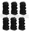 Wltoys 10428-C2 A929-90 Jimi screws-M4X4-Black zinc plated(6PCS)