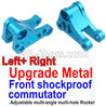 Wltoys 10428-C2 Upgrade Metal Front shockproof commutator(Left and Right)-Blue