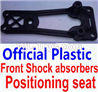 Wltoys 10428-C2 K949-16 Official Plastic Front Shock absorbers Positioning seat