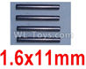 Wltoys 10428-C2 K949-100 1.6X11mm optical axis(4pcs)