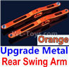 Wltoys 10428-C2 K949-29 Upgrade Metal Rear Swing Arm-Orange-2pcs