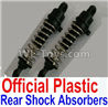 Wltoys 10428-C2 10428-2.0341 Official Plastic Rear Shock Absorbers(2pcs)