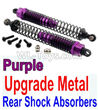 Wltoys 10428-C2 Upgrade Metal Rear Shock Absorbers(2pcs)-Purple
