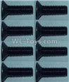 Wltoys 10428-C2 Flat head inner hexagon Screws-M3X10-(8pcs)