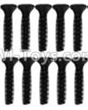 Wltoys 10428-A Parts-114 A929-63 Countersunk head inner hexagon Screws-M2.6X10-Black zinc plated(10PCS) For Wltoys K949 Rc Car Parts,High speed 1:10 Scale 4wd,Racing Truck Car Parts