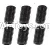 Wltoys 10428-A Parts-119 A929-85 Jimi screws-M3X8-Black zinc plated(6PCS)