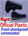 Wltoys 10428-A Official Plastic Front shockproof commutator(Right)-2pcs