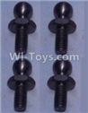 Wltoys 10428-A 4.8 Ball head shape screws(4pcs)