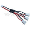 Wltoys 10428-B Upgrade 1-to-3 coversion Charging cable(1pcs)