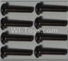 Wltoys 10428-B Pan head inner hexagon Screws-M2.5X12-(8pcs)