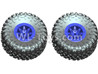Wltoys 10428-D Wheel unit(2 set)-Blue-10428-D.0689