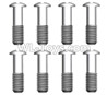 Wltoys 10428-D ST2.3X8PB screws with lower half tooth(8pcs)-18428-B.0557