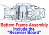 Wltoys 10428-E Bottom frame assembly-(Include the Receiver board)-10428-D.0699