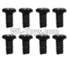 Wltoys 10428-E ST2.3X6PB Screws(8pcs)-18428-B.0555