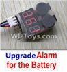 Wltoys 12401 Upgrade Alarm for the Battery,Can test whether your battery has enouth power,,Wltoys 12401 Rc Car Spare Parts Replacement Accessories,1:12 Scale 4wd,2.4G 12401 rc racing car Parts,On Road Drift Racing Truck Car Part