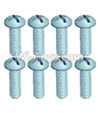 Wltoys 12401 0254 Pan head screws(8PCS)-M3X10