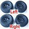 Wltoys 124012 Left and Right Wheel Assembly Parts(Total 4 set)