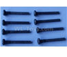 Wltoys 124012 Cross round head step machine screw Parts(8pcs)-3x18PM,D5.5 upper half tooth,Thread length 5-124011.0984