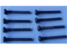Wltoys 124012 Cross round head step machine screw Parts(8pcs) -3x23PM,D5.5 upper half tooth,Thread length 5-124011.0985