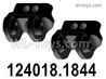 Wltoys 124016 Fixed seat for the Bottom of the Rear shock absorber. 124016.1844.