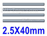 Wltoys 124019 Swing arm optical axis(4pcs)-2.5X40mm-124019.1276