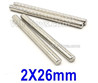 Wltoys 124019 C-seat optical axis(4pcs)-2X26mm-124019.1277