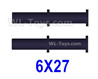 Wltoys 124019 Steering column set-2pcs-124019.1290